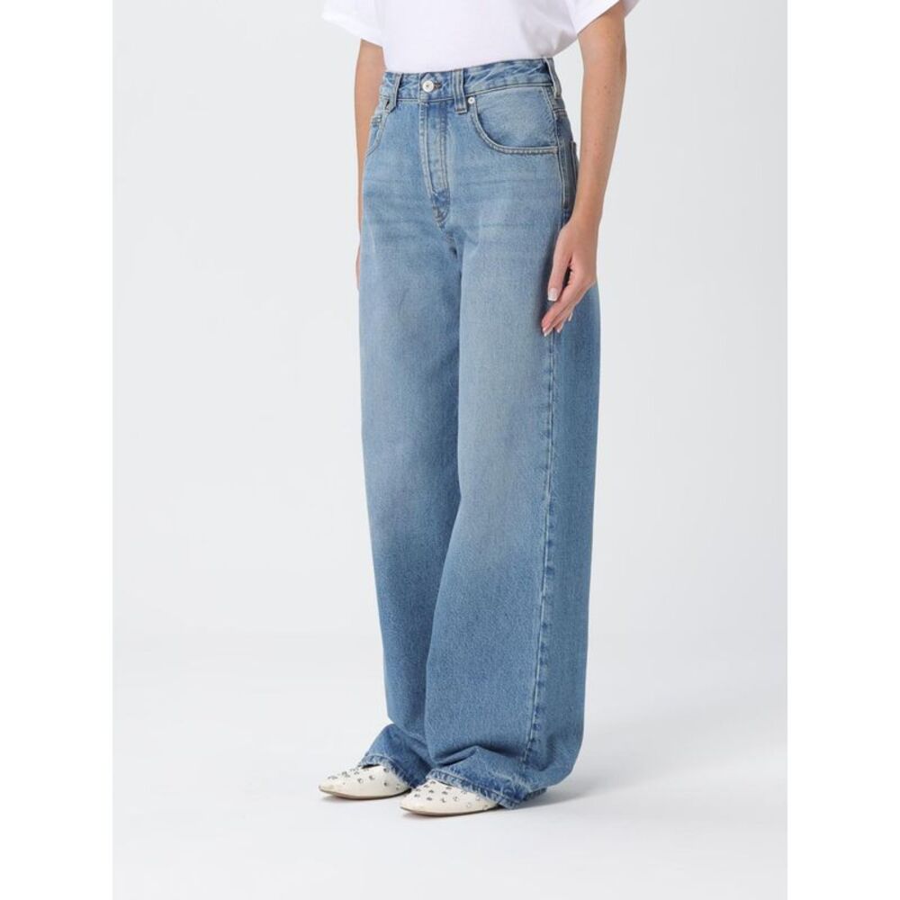 Jacquemus Jeans Woman Gnawed Blue - Picture 3 of 4
